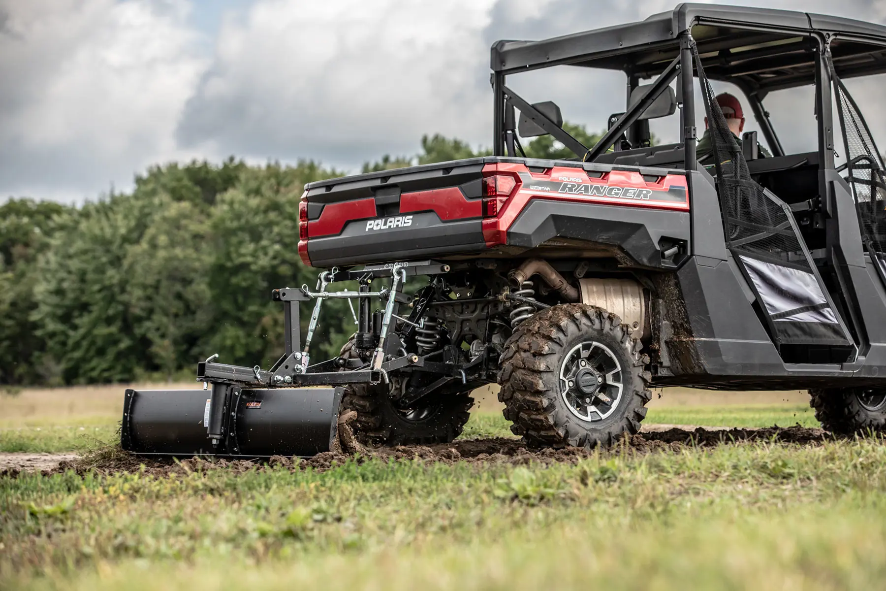 Kolpin ATV/UTV Dirtworks Tool Attachment - 60" Rear Plow Blade - FRB60 Kolpin ATV/UTV Dirtworks Tool Attachment - 60" Rear Plow Blade - FRB60