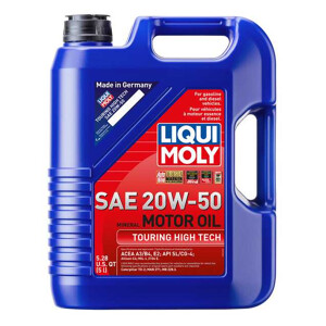 LIQUI MOLY 5L Touring High Tech Motor Oil SAE 20W50 - 20114