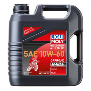 LIQUI MOLY 1L Motorbike 4T Synth SAE 10W60 Offroad Race - 20186