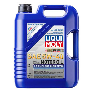 LIQUI MOLY 205L Leichtlauf (Low Friction) High Tech Motor Oil SAE 5W40 - 20363
