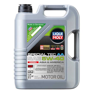 LIQUI MOLY 5L Special Tec AA Motor Oil SAE 5W40 Diesel - 20426