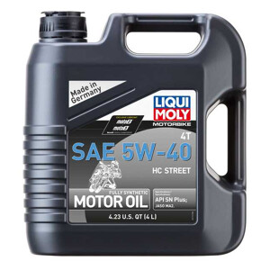 LIQUI MOLY 205L Motorbike 4T SAE 5W40 HC Street - 22069