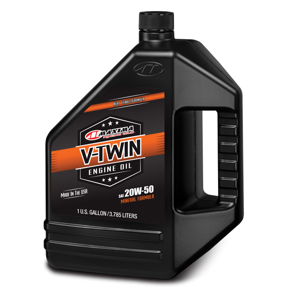 MAXIMA V-TWIN ENGINE OIL 20W50 128OZ - 30-069128