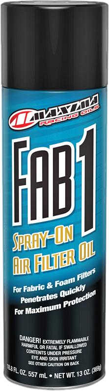MAXIMA FAB 1 SPRAY-ON AIR FILTER OIL 13OZ - 61920