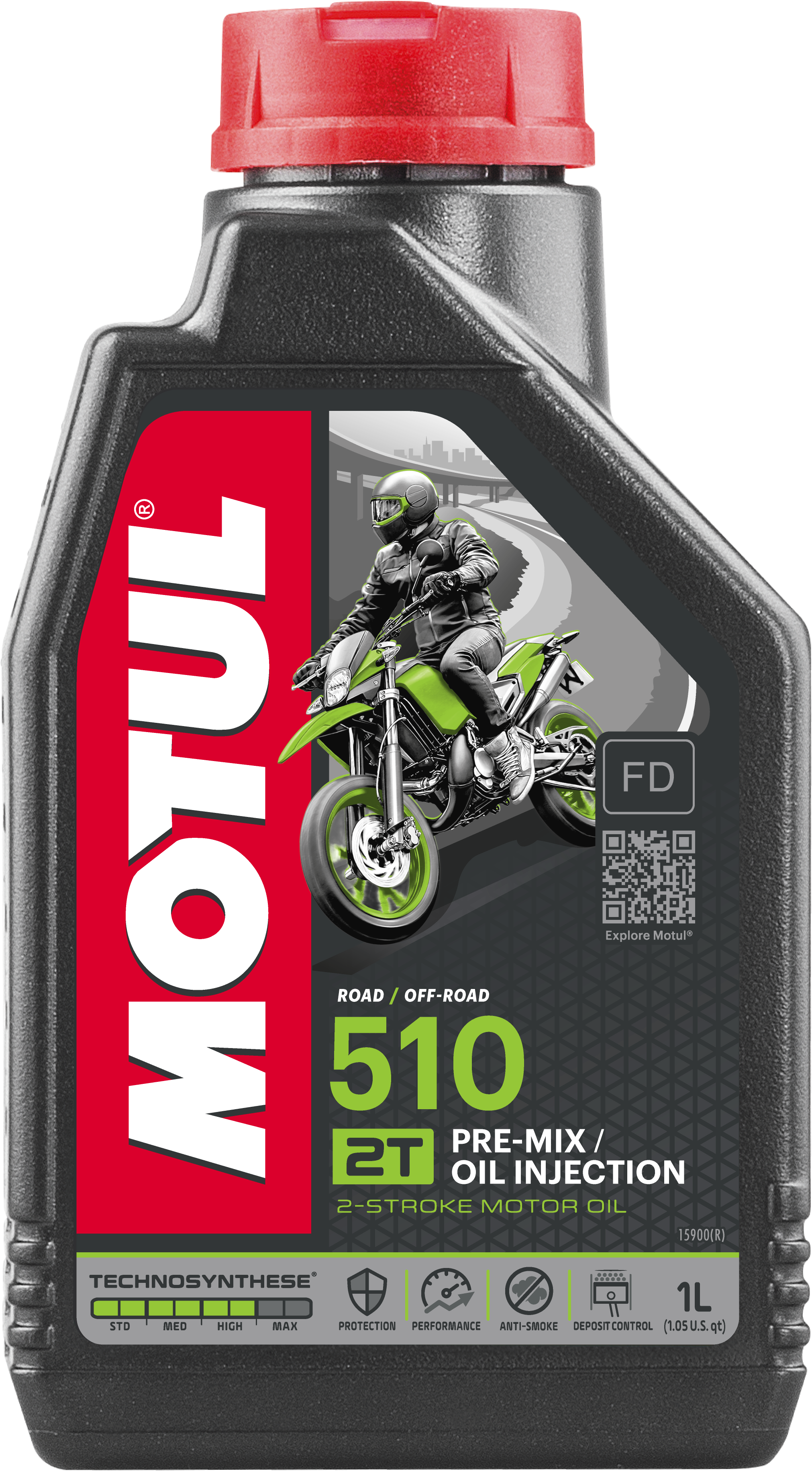 Motul 510 PREMIX Synthetic BLEND OIL 2T 1L - 104028