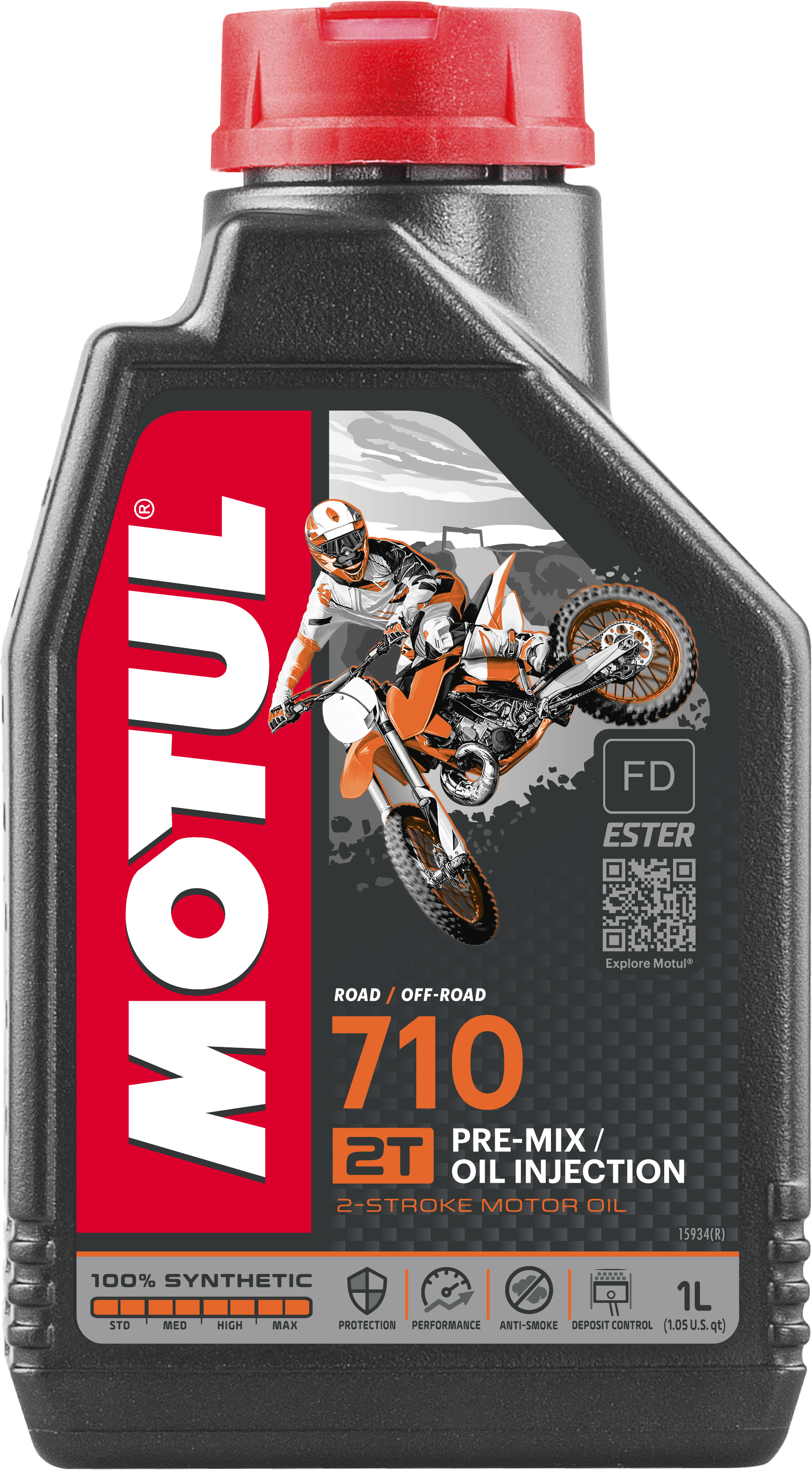 Motul 710 RACING PREMIX OIL 2T 1L - 104034