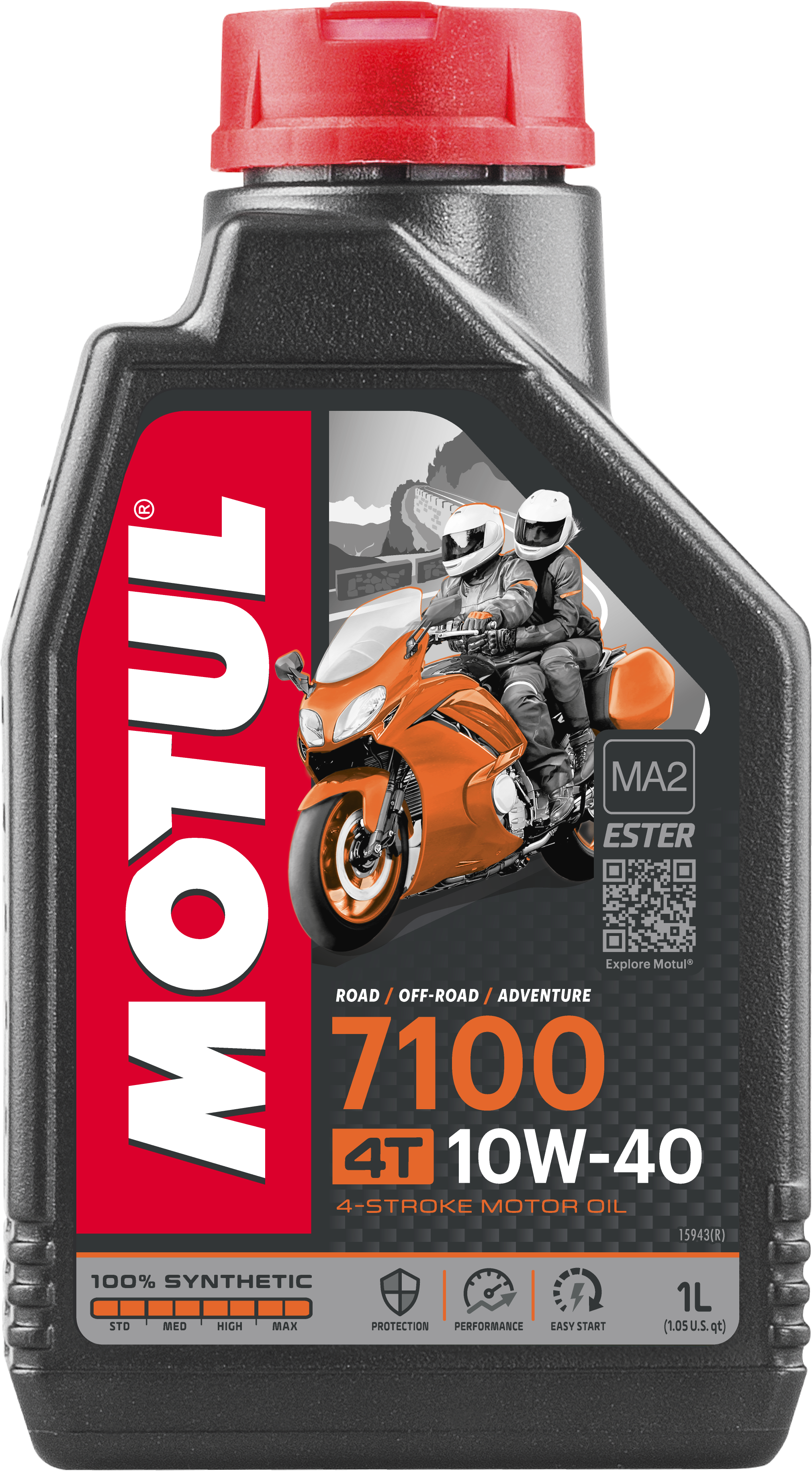 Motul 7100 Synthetic OIL 10W40 1L - 104091