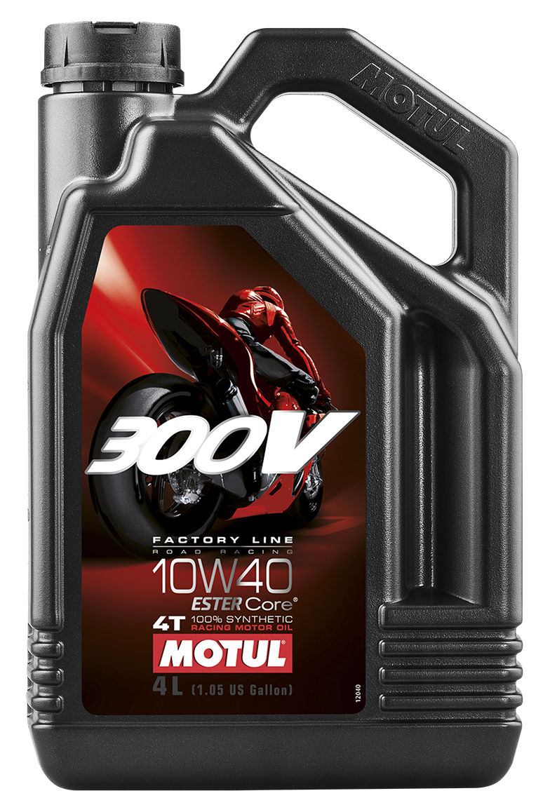 Motul 300V COMPETITION Synthetic OIL 4T 10W40 4-1L - 104121