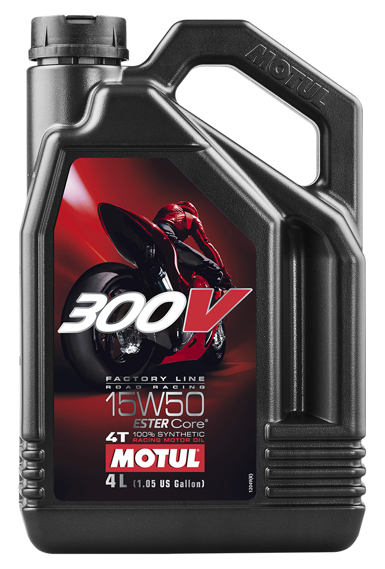 Motul 300V COMPETITION Synthetic OIL 4T 15W50 4-1L - 104129