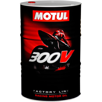 Motul 300V EC Synthetic MOTOR OIL 4T 10W40 55GAL DRUM - 104370