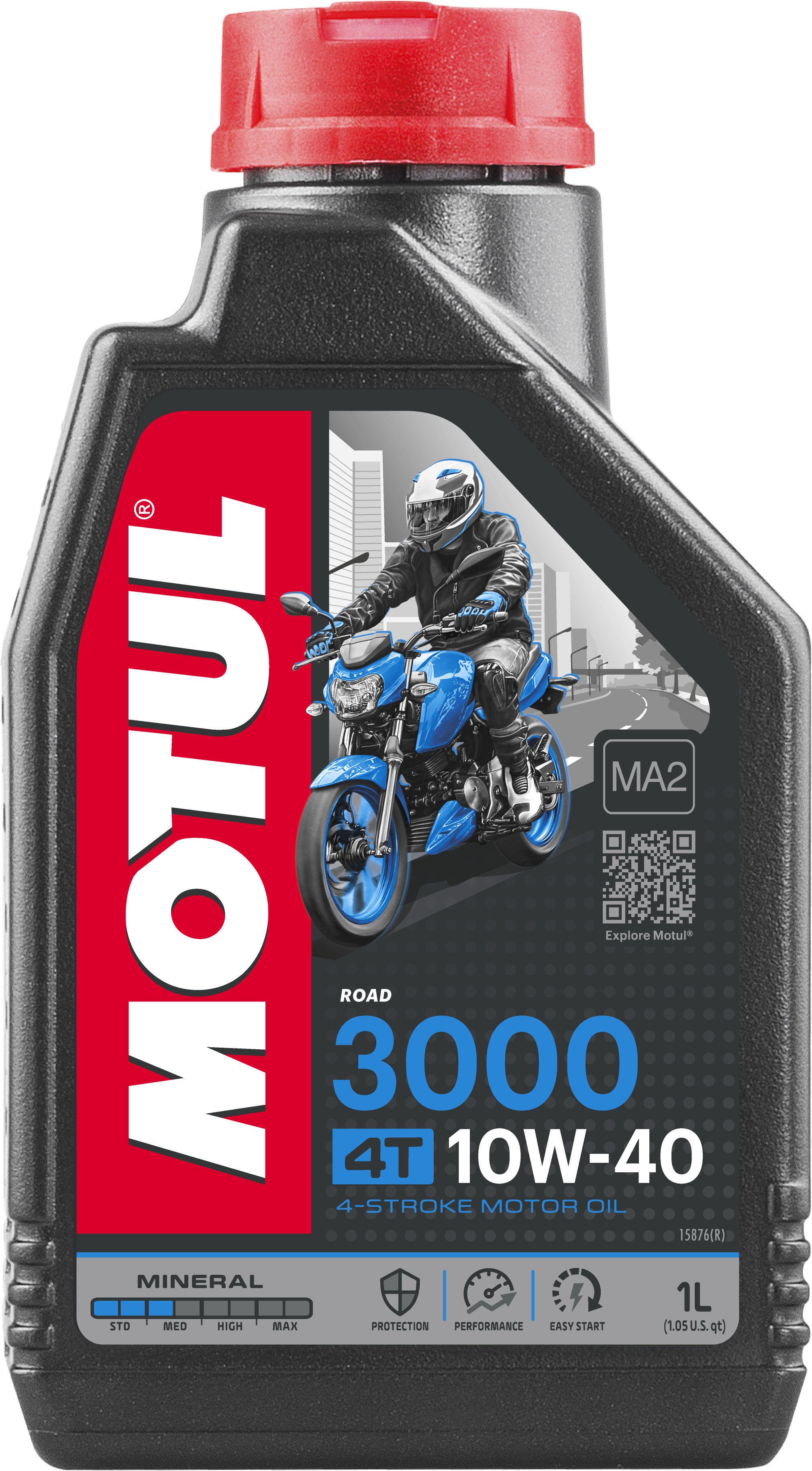 Motul 3000 PETROLEUM OIL 10W40 1L - 107672