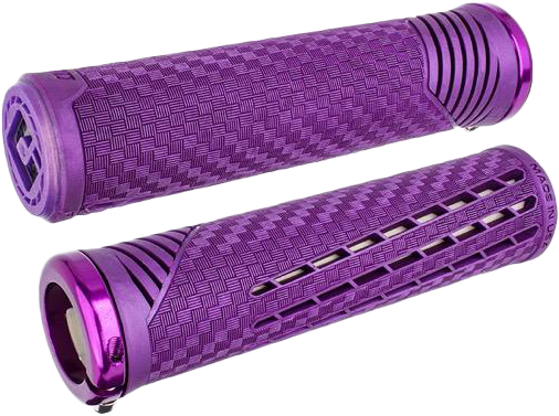 ODI CF11 V2.1 BMX GRIPS COSMIC PURPLE/PEARL W/PURPLE - F35CFPW-P