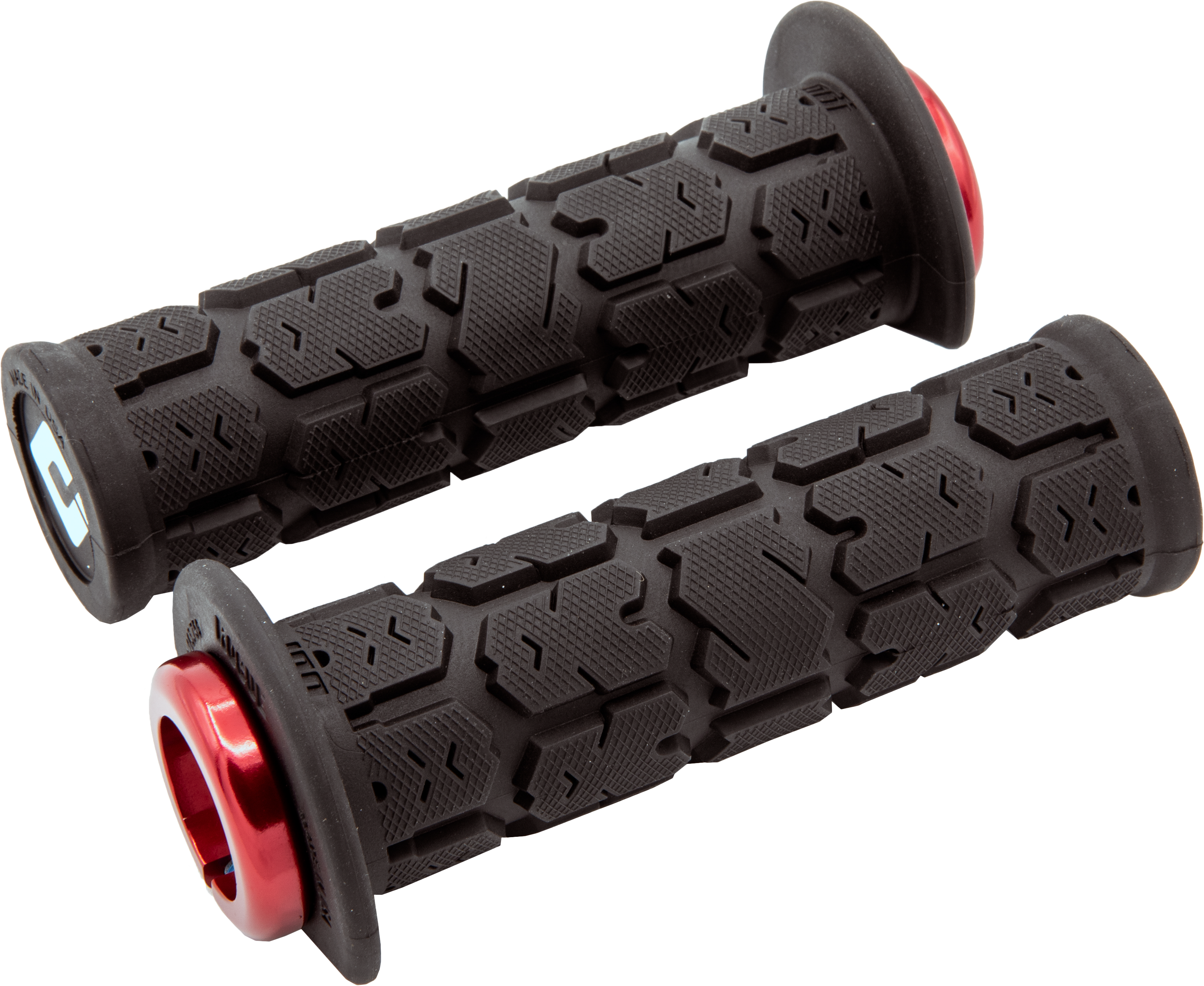 ODI ATV/PWC ROGUE LOCKON GRIP 125MM BLACK/RED - J33RGB-R