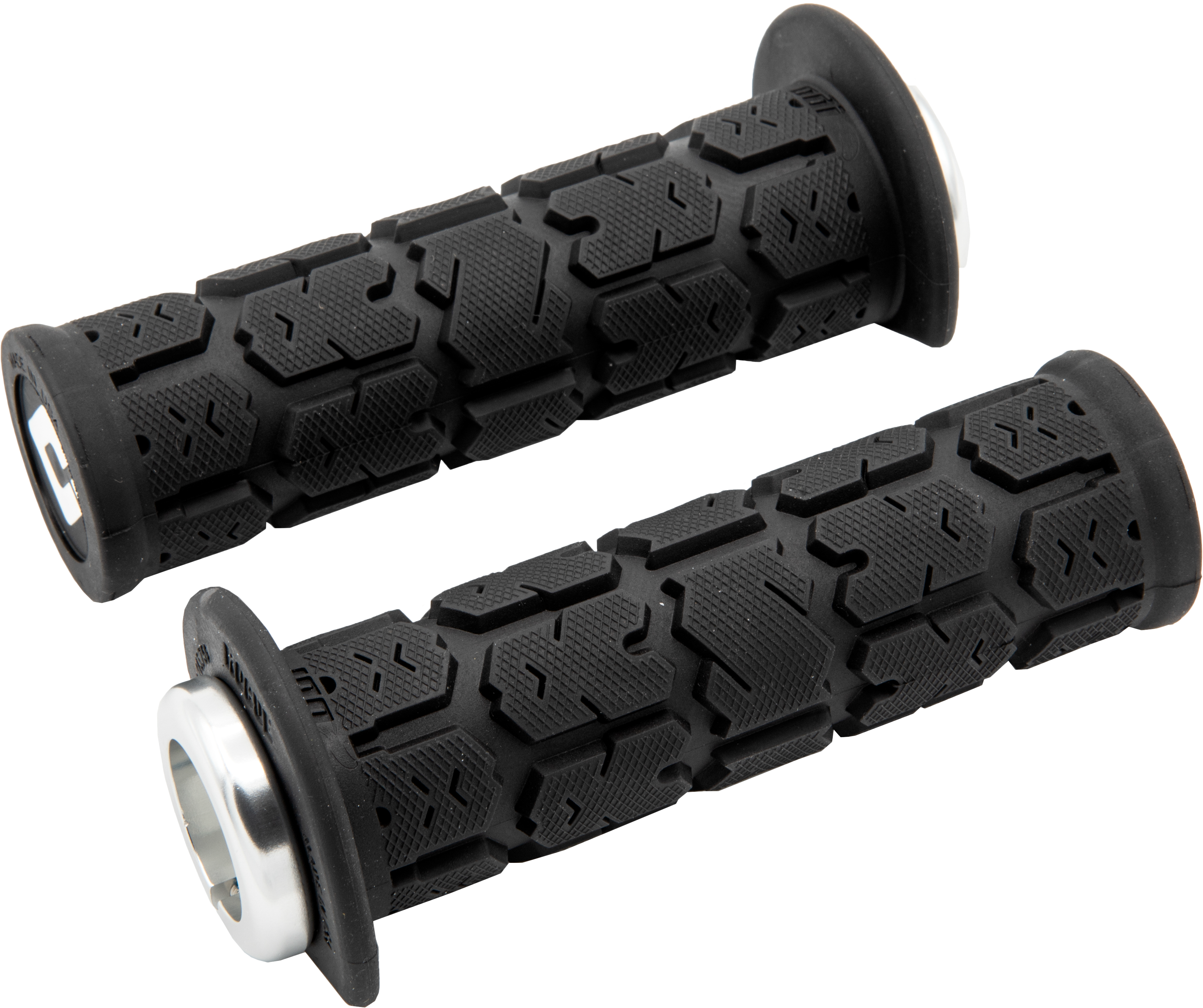 ODI ATV/PWC ROGUE LOCKON GRIP 125MM BLACK/SILVER - J33RGB-S