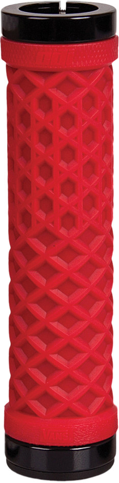 ODI VANS LOCK ON GRIPS 130MM NO FLANGE RED - L30VNBR-B