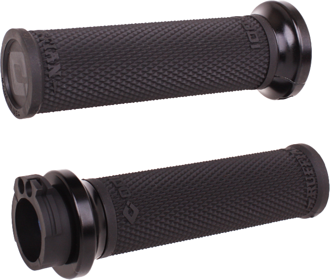 ODI RUFIAN GRIPS CABLE 1" BLACK/BLACK - V30HCWB-B