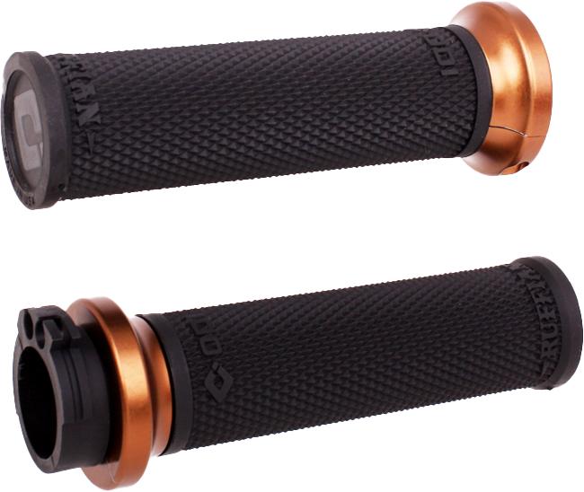 ODI RUFIAN GRIPS CABLE 1" BLACK/BRONZE - V30HCWB-R