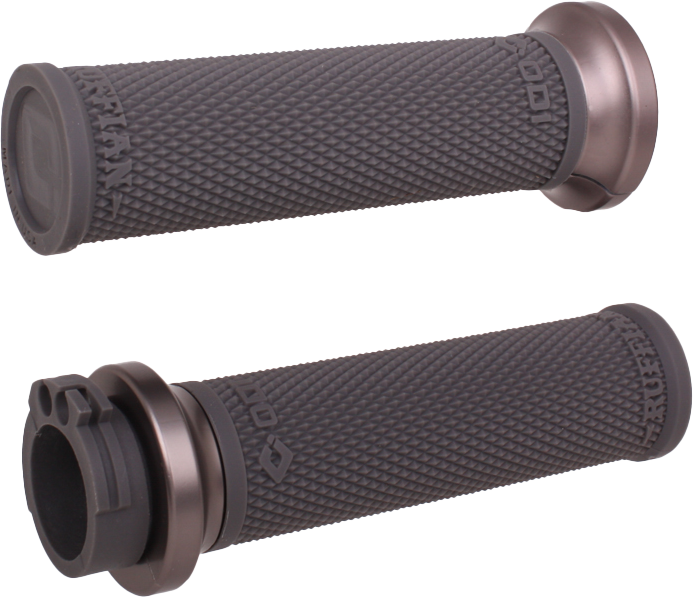 ODI RUFIAN GRIPS CABLE 1" GRAPHITE/GUN METAL - V30HCWH-H