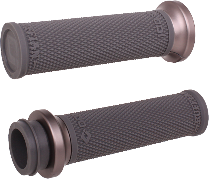 ODI RUFIAN GRIPS TBW 1" GRAPHITE/GUN METAL - V30HTWH-H