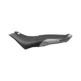 Riva SEAT Cover , SPARK 3-UP BLACK/Silver - RS5-130-3L