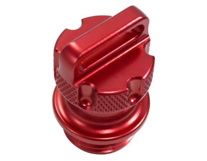 Riva OIL FILLER CAP , Yamaha 1.8 , RED - RY19040-OC-RD