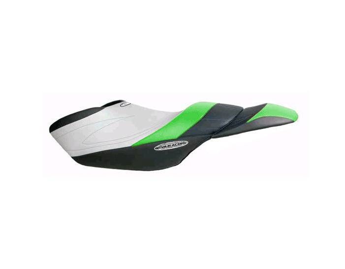 Riva SEAT COVER , FZR , Black/BL/Silver - RY5-FZR-1