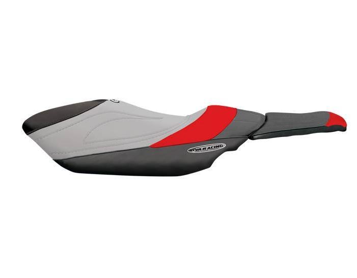 Riva SEAT COVER , FZS , Black/Red /Silver - RY5-FZS-1