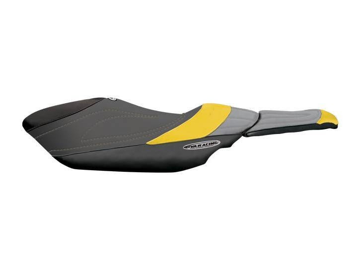 Riva SEAT COVER , FZS , Black/DARKYE/SI - RY5-FZS12-3