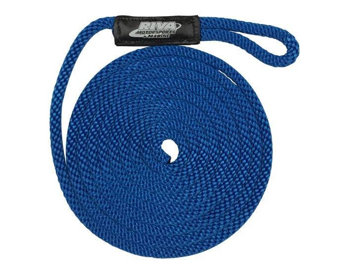 Riva DOCK LINE , PWC , BU , 3/8"X12' - RY8-A1923-BLU