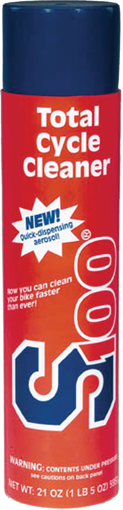 S100 TOTAL CYCLE CLEANER 21OZ - 12600A
