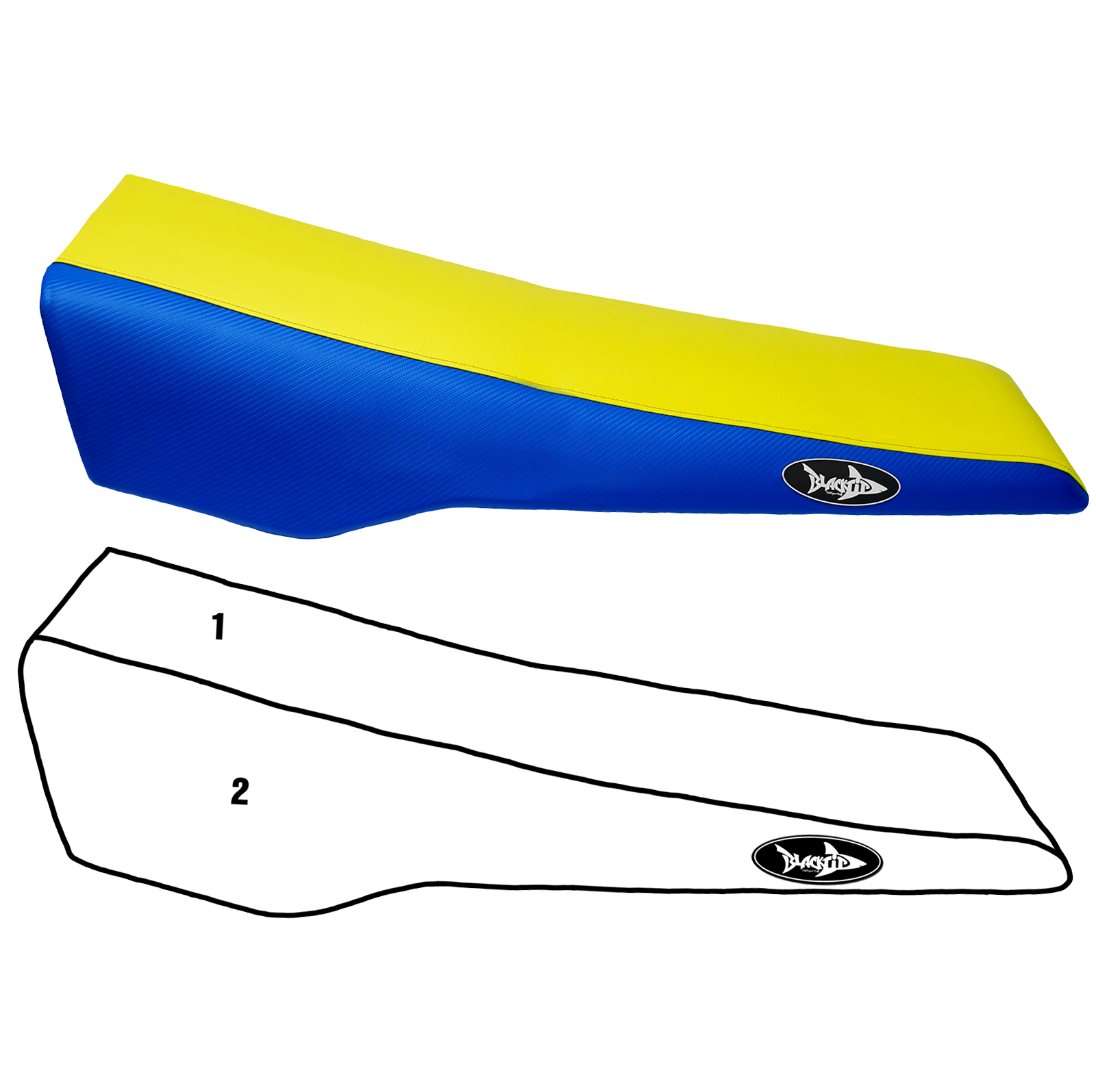 SBT Seat Cover for Sea-Doo 1989-1993 SP/1993 SPX/1991-1992 XP - 108BT100