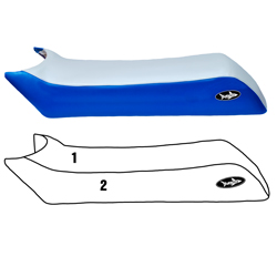 SBT Seat Cover for Yamaha 1990-1996 Wave Runner III 650/1994-1997 Wave Runner III 700 - 108BT402