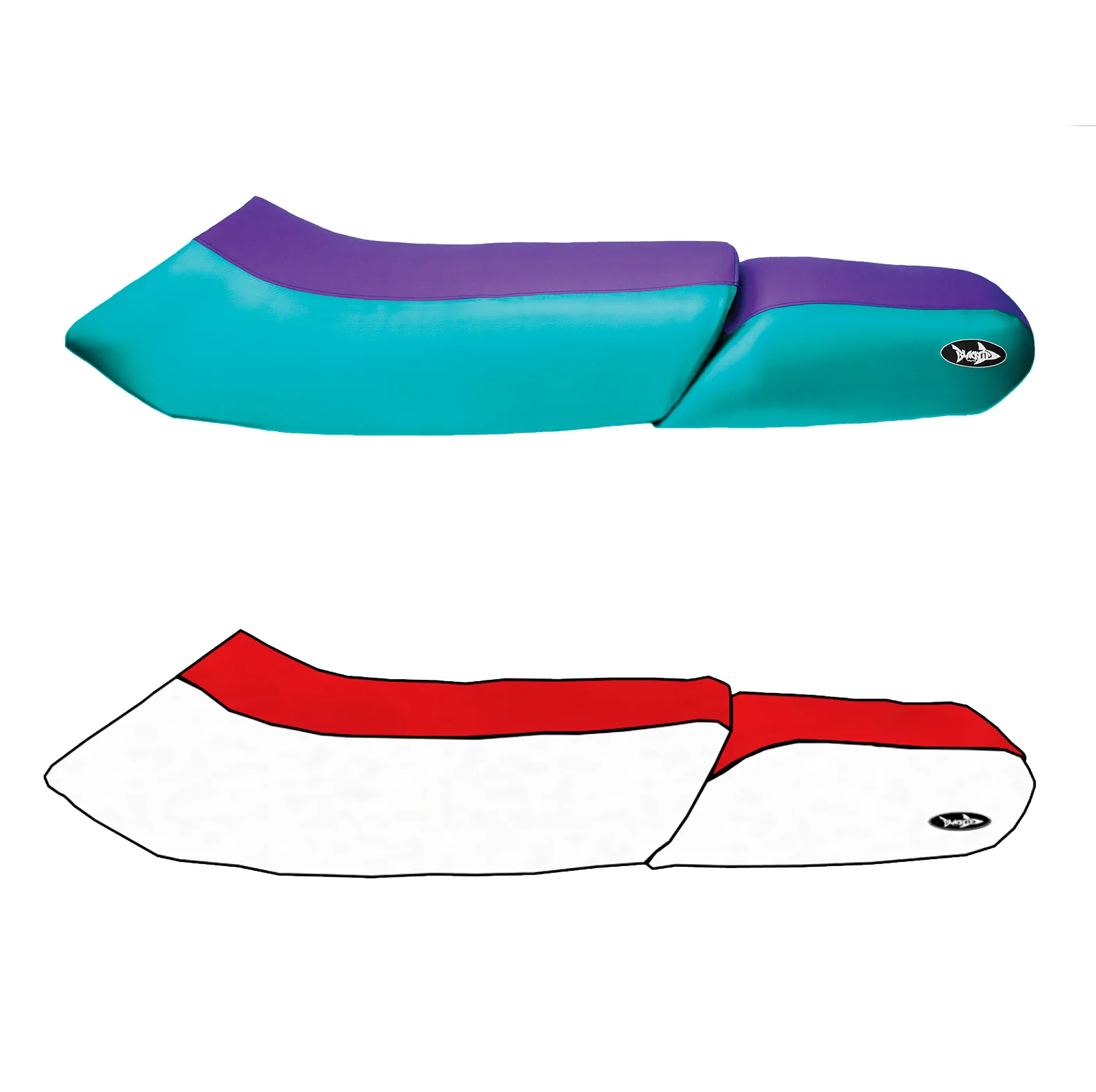SBT Seat Cover for Yamaha 1995-1996 Wave Venture 700/1996 Wave Venture 1100 - 108BT410-P