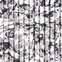SBT White Camo Cut Groove - With Adhesive - 130BT005