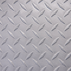 SBT Dark Gray Diamond Plate - With Adhesive - 130BT025