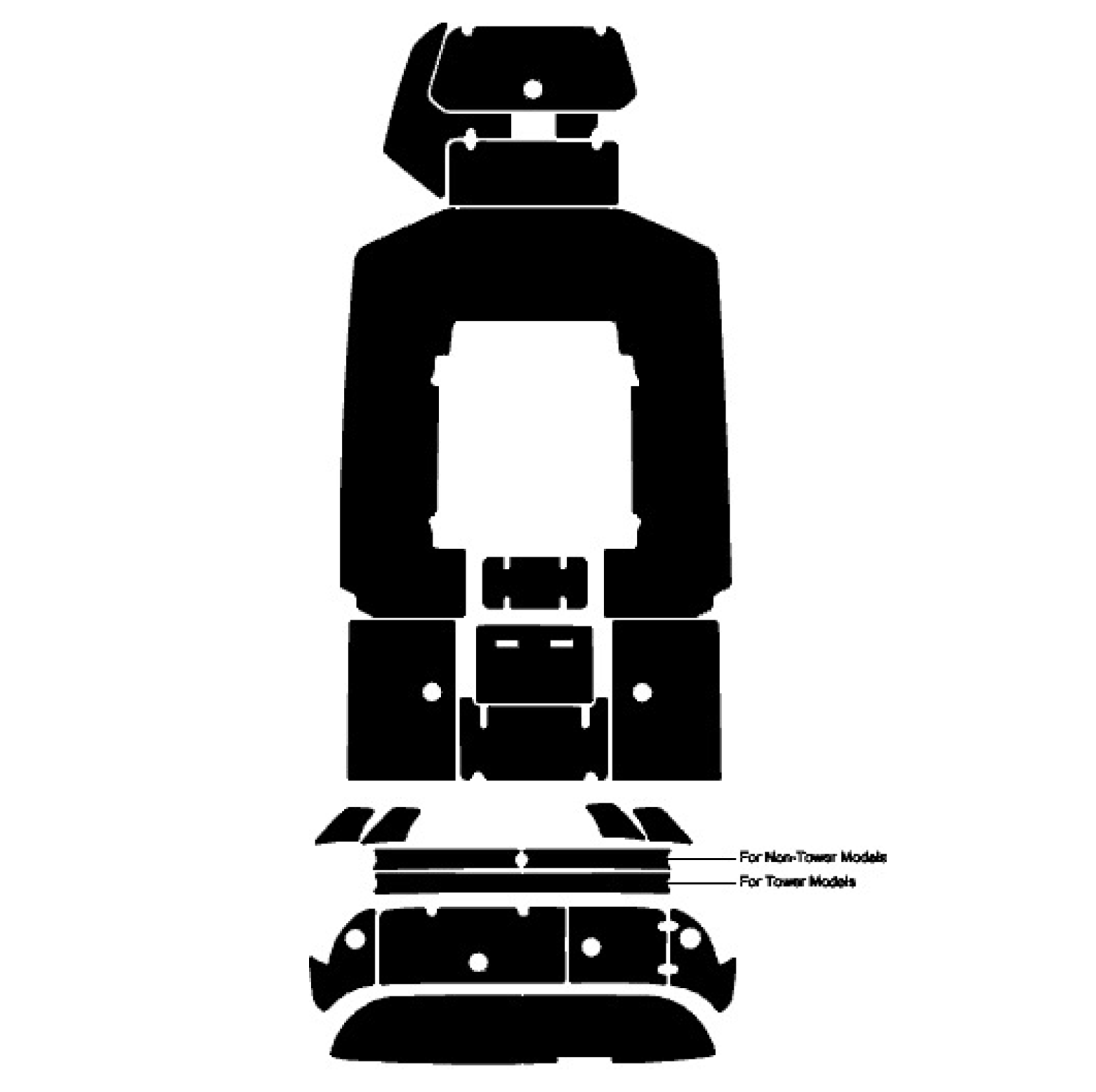 SBT Complete Mat Kit for Yamaha 2019-2022 190 FSH DLX/Sport 195 FSH DLX - 130BT919