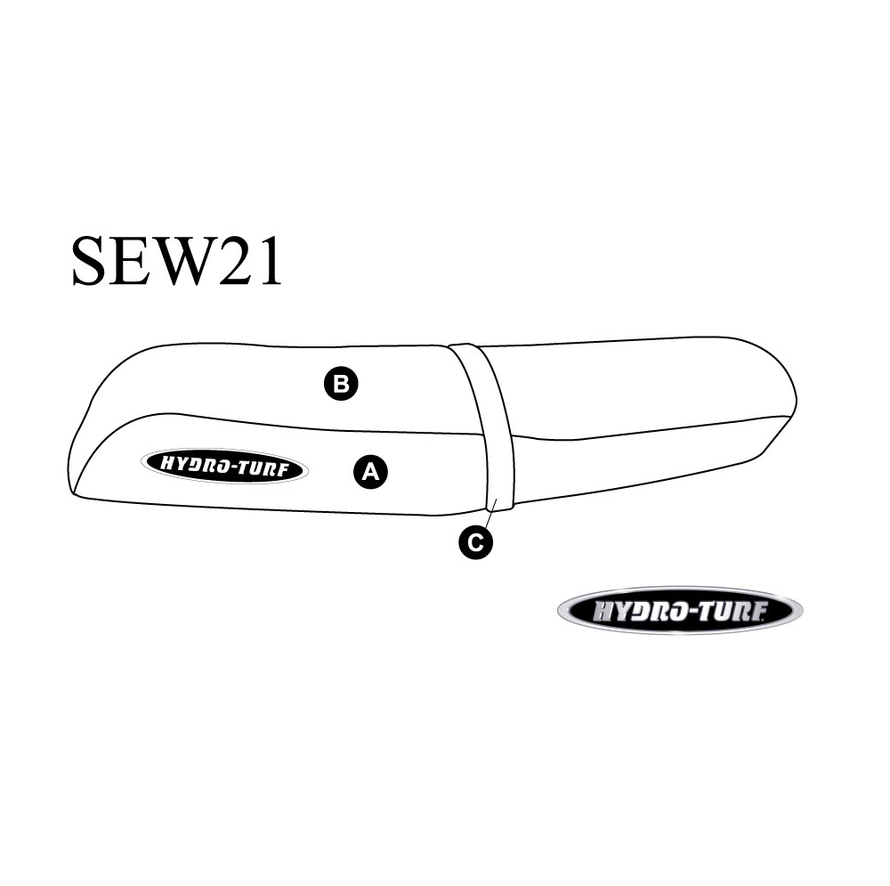 SBT Seat Cover for Kawasaki TS 1989-1996 - SEW21