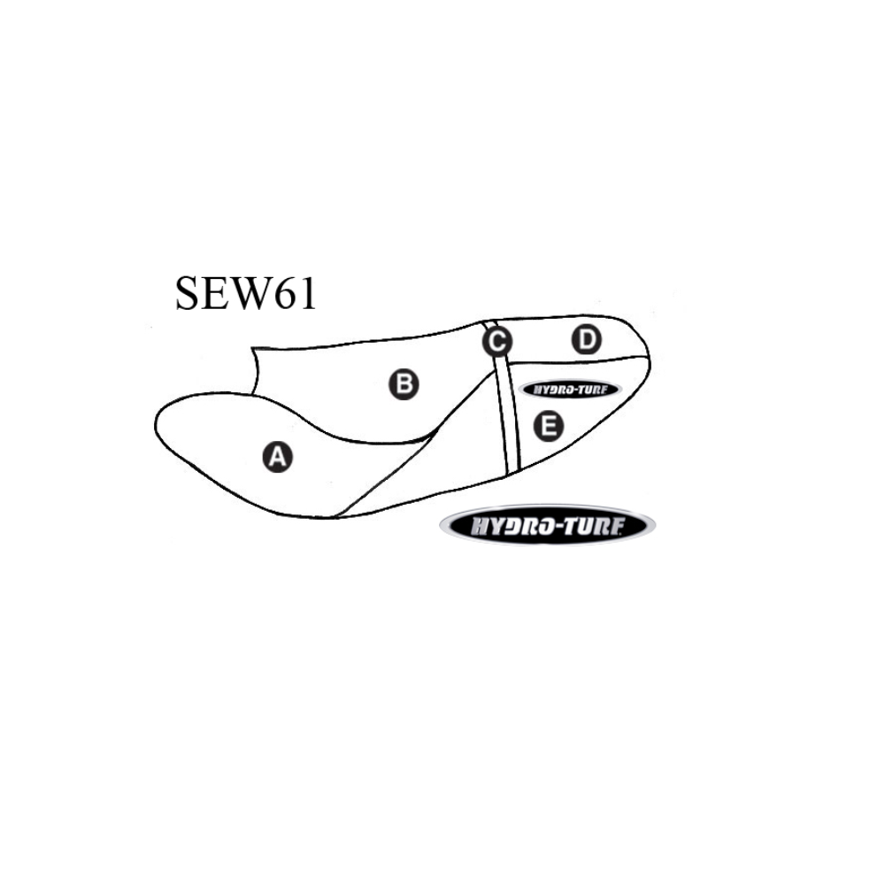 SBT Handlebar Cover for Kawasaki Ultra 150 / 130 DI - SEW61
