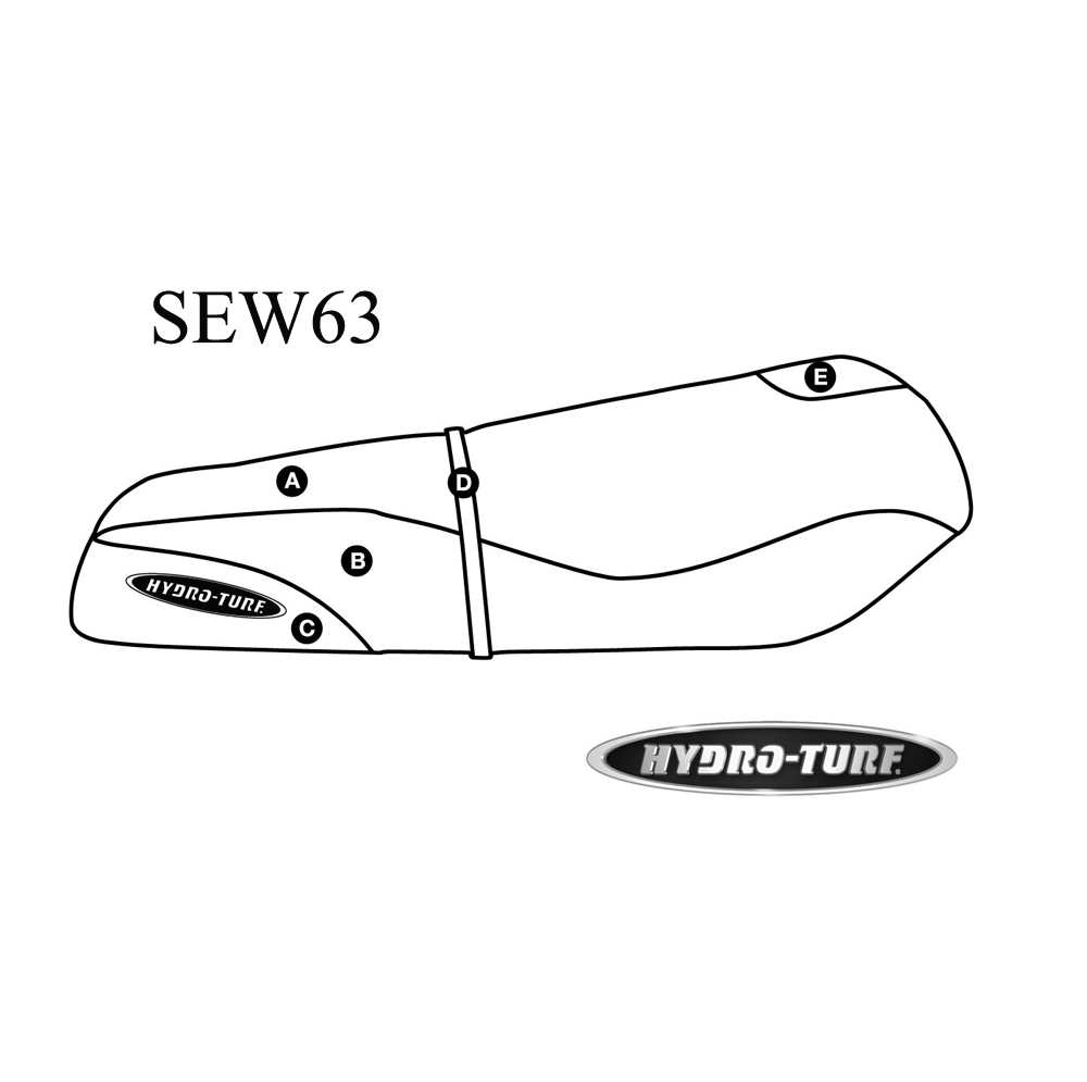 SBT Seat Cover for Kawasaki ST / STS / 750 STX 900 STX (Pre 99) - SEW63