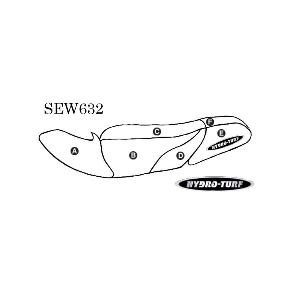 SBT Seat Cover for Kawasaki 1100 STX (98-99) - SEW632