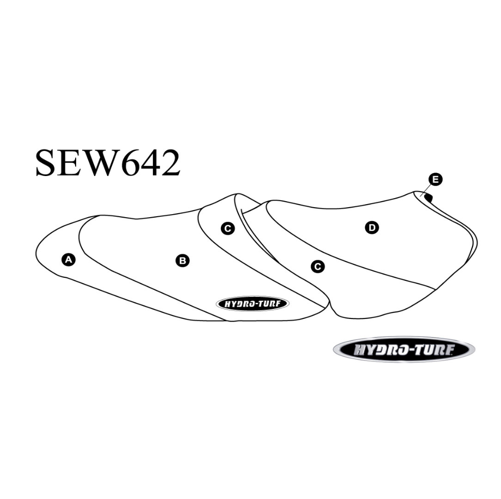 SBT Seat Cover for Kawasaki STX-160 / STX-160X - SEW642