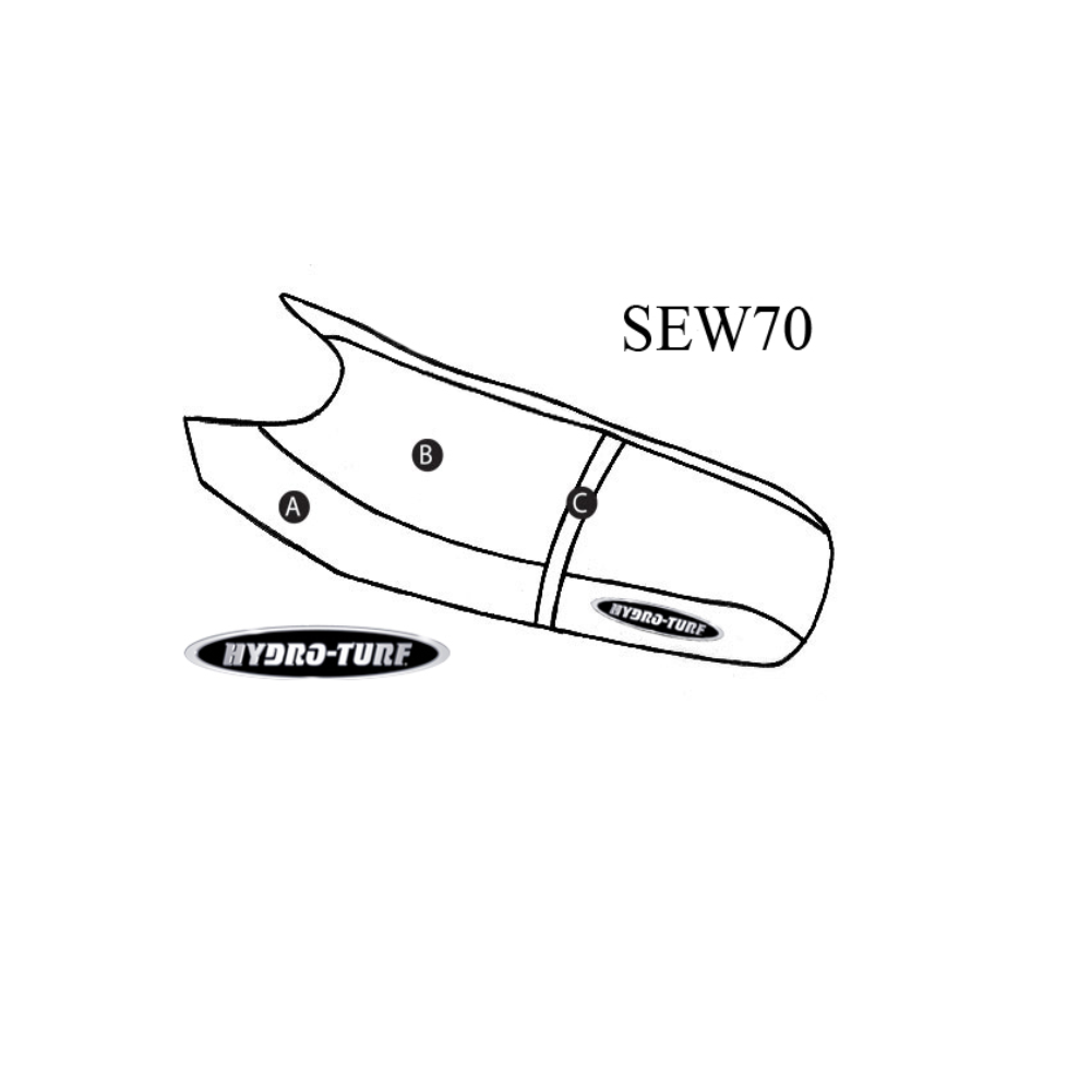 SBT Seat Cover for Yamaha WaveRunner 500/ 650 - SEW70