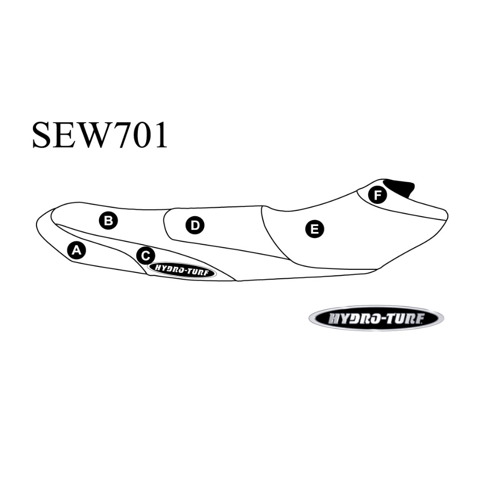 SBT Seat Cover for Yamaha EX, EX Sport, EX Deluxe (17-20) - SEW701