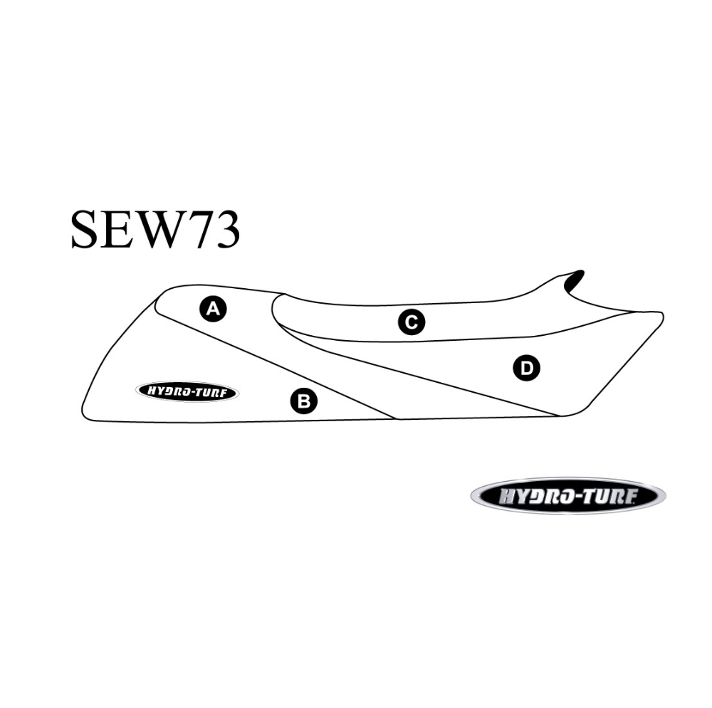 SBT Seat Cover for Yamaha Wave Runner III - SEW73