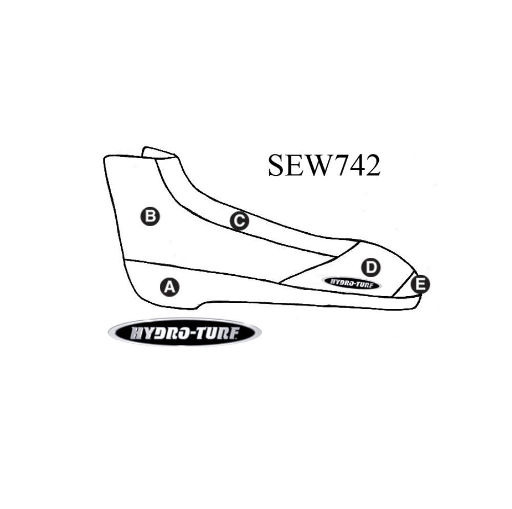 SBT Seat Cover for Yamaha WaveBlaster 800 - SEW742