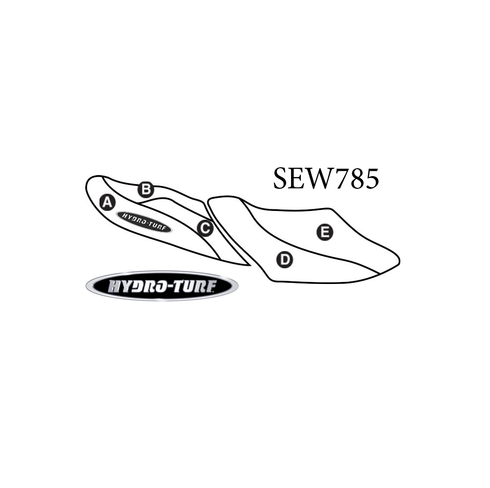SBT Seat Cover for Yamaha XLT1200 (01-05) / XLT800 (02-04) - SEW785