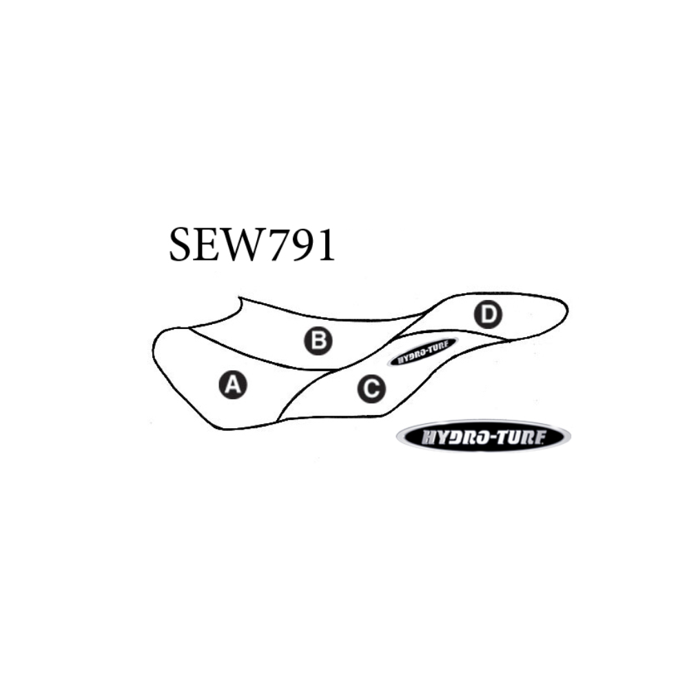 SBT Seat Cover for Yamaha GP800R (01-02) / GP1200R (00-02) - SEW791