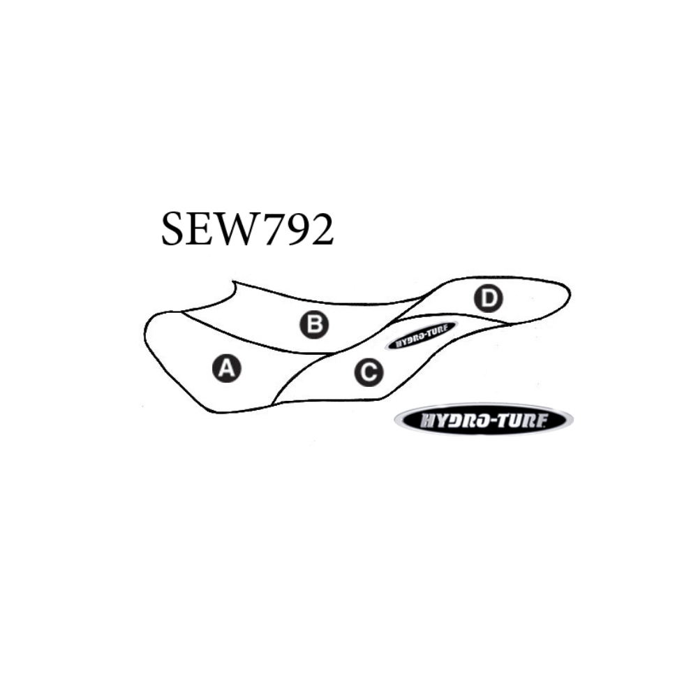 SBT Seat Cover for Yamaha GP1300R (03-08) / GP800R (03-04) - SEW792
