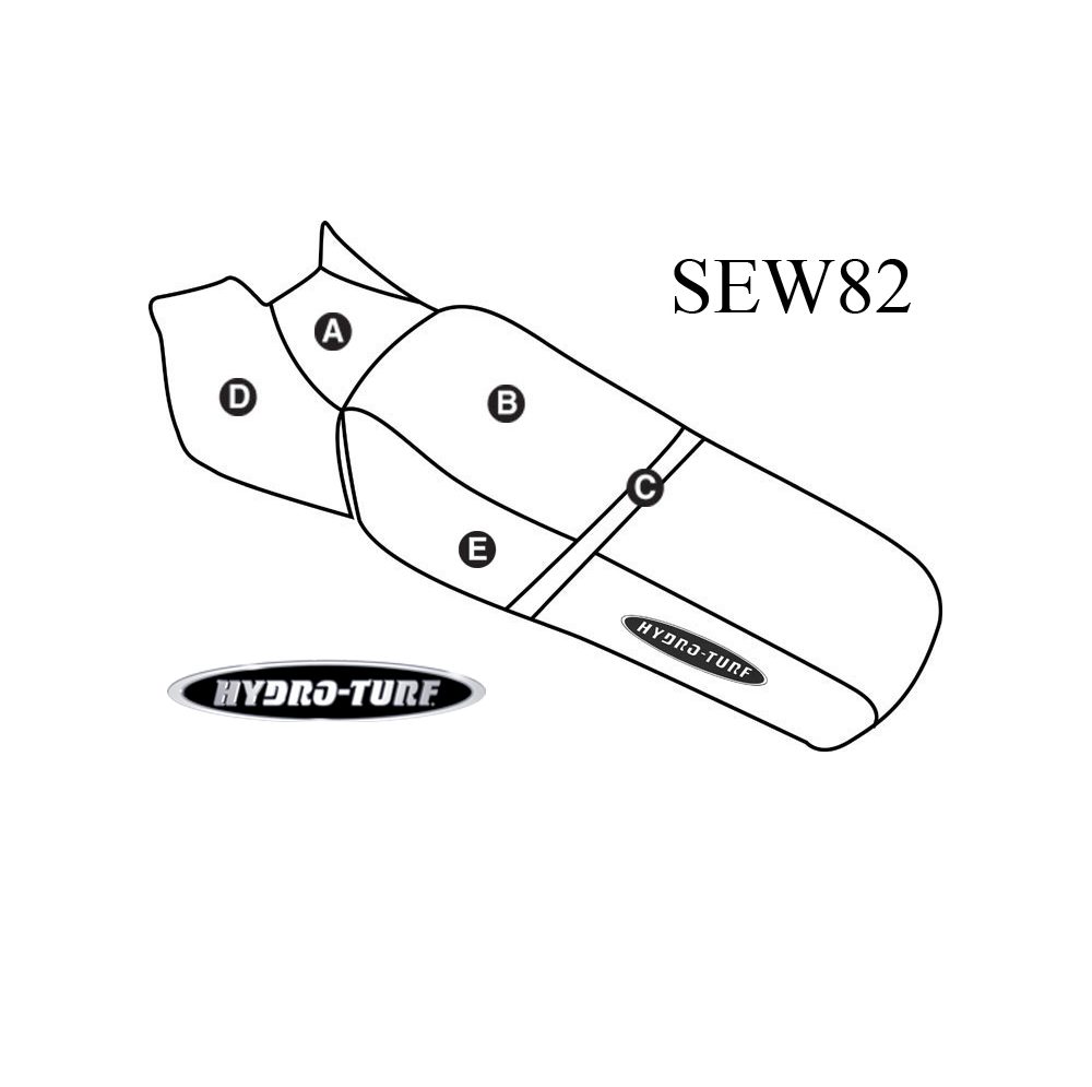 SBT Seat Cover for Sea-Doo GT Family (90-95) / GTS (96-00) / GTI (96) - SEW82