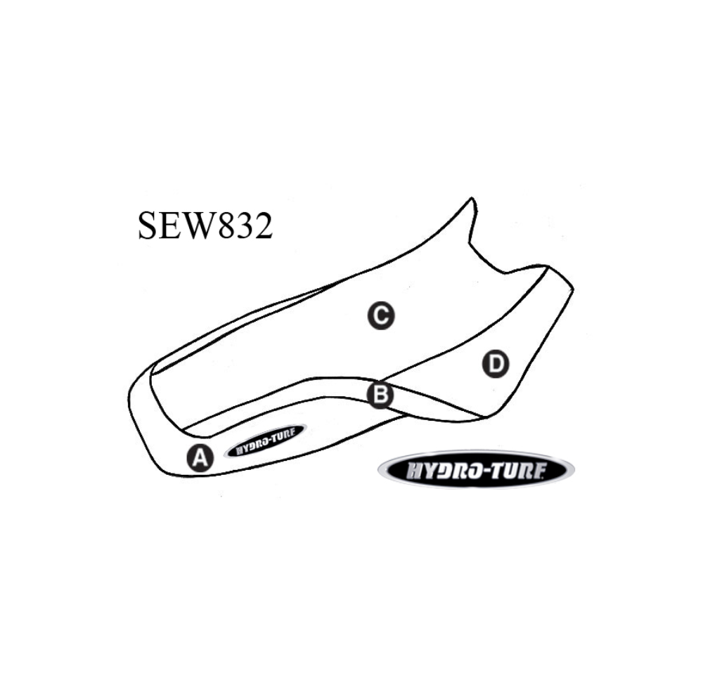 SBT Seat Cover for Sea-Doo XP (95) / SPX (99) W/Hump - SEW832